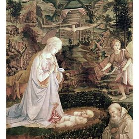 Madonna and Child With Angels - Cuadrostock