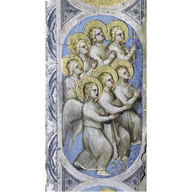 Seven Angels Carry Seven Cruets - Cuadrostock
