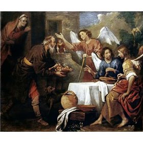 Abraham and The Three Angels - Cuadrostock