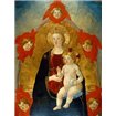 Madonna and Child with Cherubim - Cuadrostock