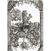 Coat Of Arms With Three Lions Heads - Cuadrostock