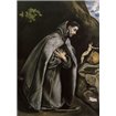 Saint Francis Meditating - Cuadrostock