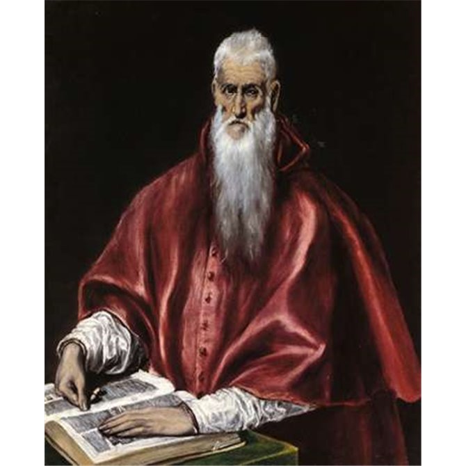 Saint Jerome As A Scholar - Cuadrostock