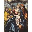 The Holy Family With Saint Mary Magdalen - Cuadrostock