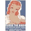 Nurse the baby. Your protection against trouble - Cuadrostock
