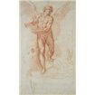 An Angel Holding a Book (recto) - Three Studies of a Falling Male Figure (verso) - Cuadrostock