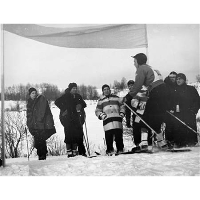 Finish Of Downhill Ski Race - Hanover, New Hampshire, 1936 - Cuadrostock