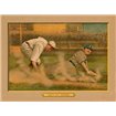 Out at Third, Baseball Card - Cuadrostock