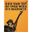 E-E-E-Yah-YIP, Go Over with U.S. Marines, 1917 - Cuadrostock
