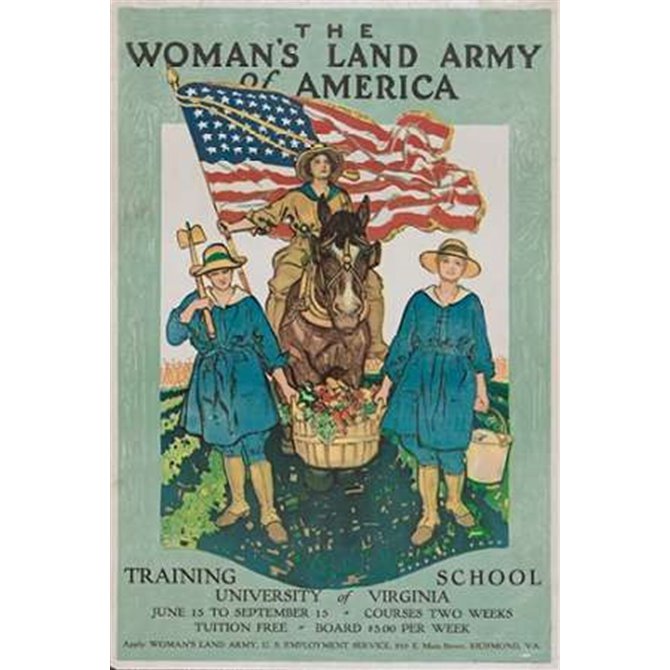 The Womans Land Army of America - Cuadrostock