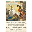 Food Will Win the War, 1917 - Cuadrostock