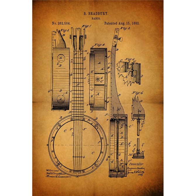 Banjo 1882 - Cuadrostock