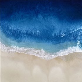Indigo Ocean Waves II - Cuadrostock
