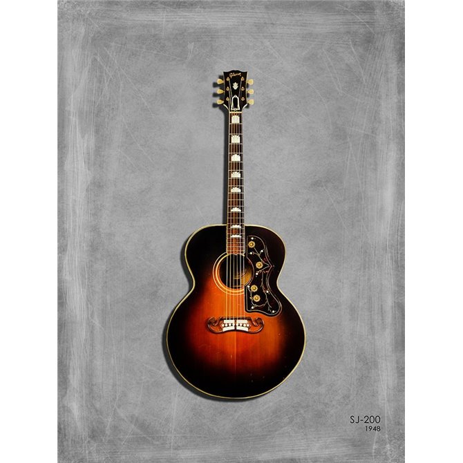 Gibson Sj 200 1948 - Cuadrostock