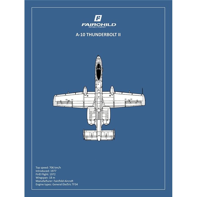 BP A-10 Thunderbolt 2  - Cuadrostock