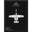 BP A-10 Thunderbolt 2 Black  - Cuadrostock