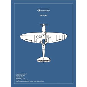 BP Supermarine Spitfire  - Cuadrostock