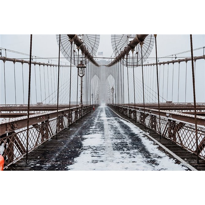 The Brooklyn Bridge - Cuadrostock