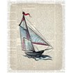 Newspaper Sailboat 3 - Cuadrostock