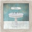 Wood Framed Aqua Bath Sink - Cuadrostock