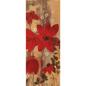 Floral Symphony Red II - Cuadrostock
