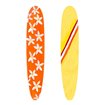 Orange and Yellow Surf Boards - Cuadrostock