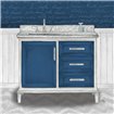 Deep Blue Nautical Bath II - Cuadrostock