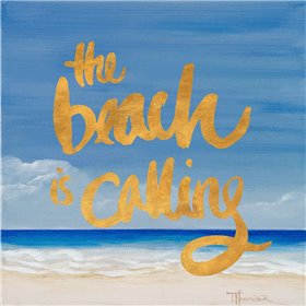 The Beach Is Calling - Cuadrostock
