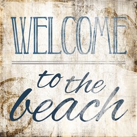 Welcome To The Beach - Cuadrostock