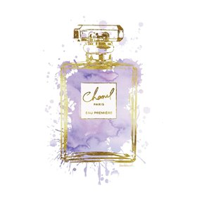 Perfume Bottle Purple - Cuadrostock