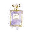 Perfume Bottle Purple - Cuadrostock