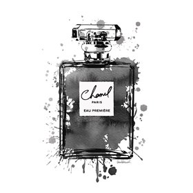 Black Inky Perfume in Black - Cuadrostock