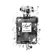 Black Inky Perfume in Black - Cuadrostock