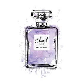 Black Inky Perfume in Purple - Cuadrostock