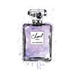 Black Inky Perfume in Purple - Cuadrostock