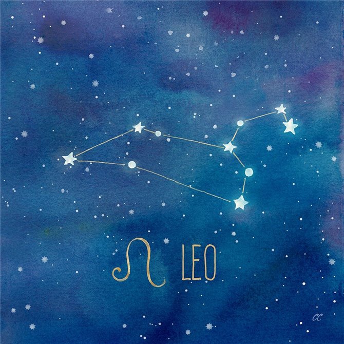 Star Sign Leo - Cuadrostock