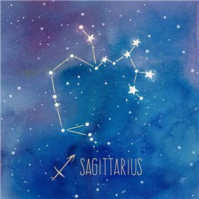 Star Sign Sagittarius - Cuadrostock