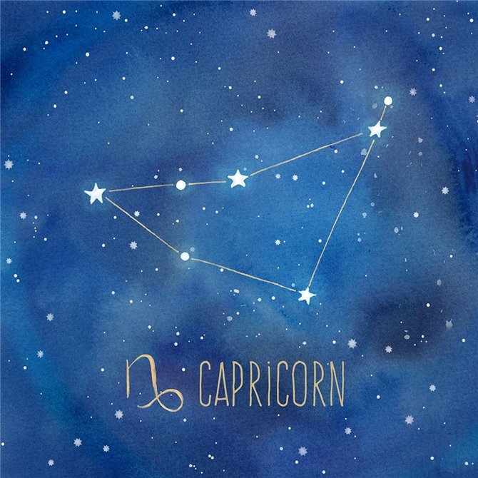 Star Sign Capricorn - Cuadrostock