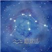 Star Sign Aquarius - Cuadrostock