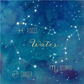 Star Sign Water - Cuadrostock