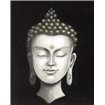 Serene Buddha I White Gold - Cuadrostock