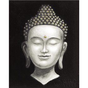 Serene Buddha II White Gold - Cuadrostock