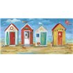 Bright Beach Huts - Cuadrostock