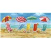 Bright Beach Chairs - Cuadrostock