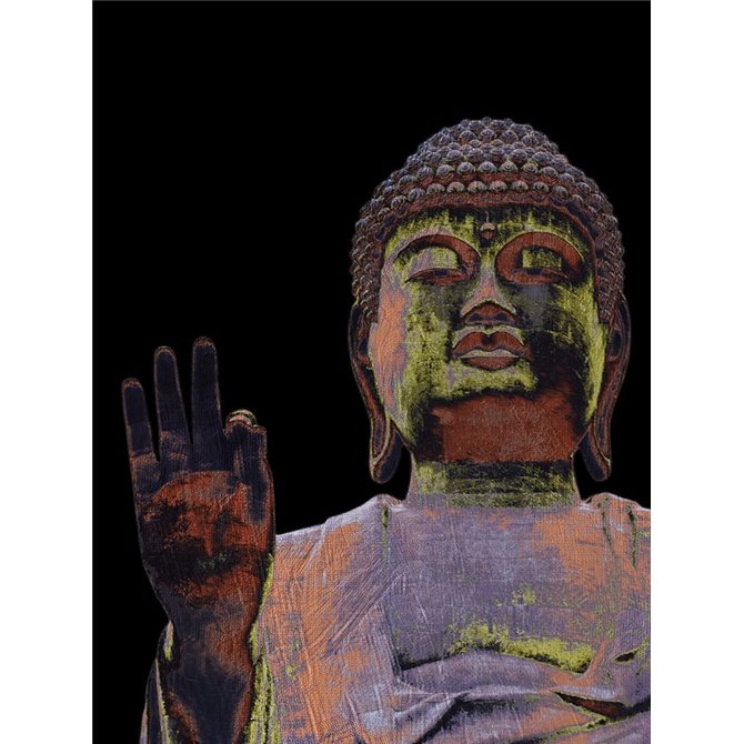 Painted Buddha - Cuadrostock