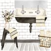 Farmhouse Bath II Sink - Cuadrostock