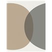 Mid Century Abstract Circle 1 - Cuadrostock