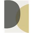 Mid Century Abstract Circle 3 - Cuadrostock