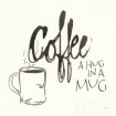 Cuadro para dormitorio - Coffee Sayings V - Cuadrostock