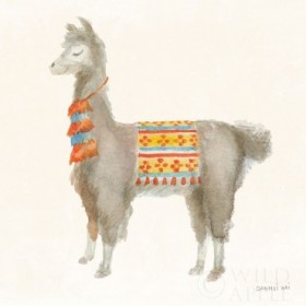 Festive Llama II - Cuadrostock